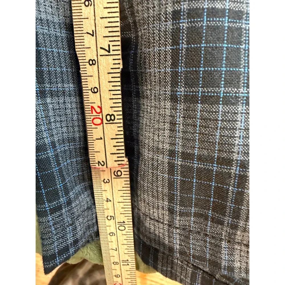 Hurley Mens Plaid Walk Shorts Grey Black Blue‎ MW606NOM2 Size 30